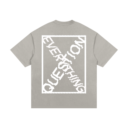 Oversized "The X-Question Tee"