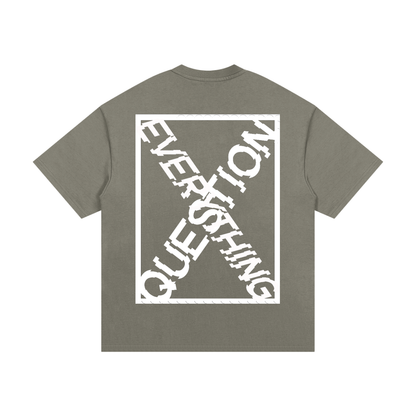 Oversized "The X-Question Tee"
