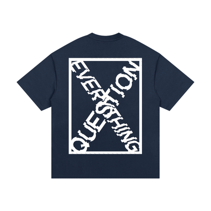 Oversized "The X-Question Tee"