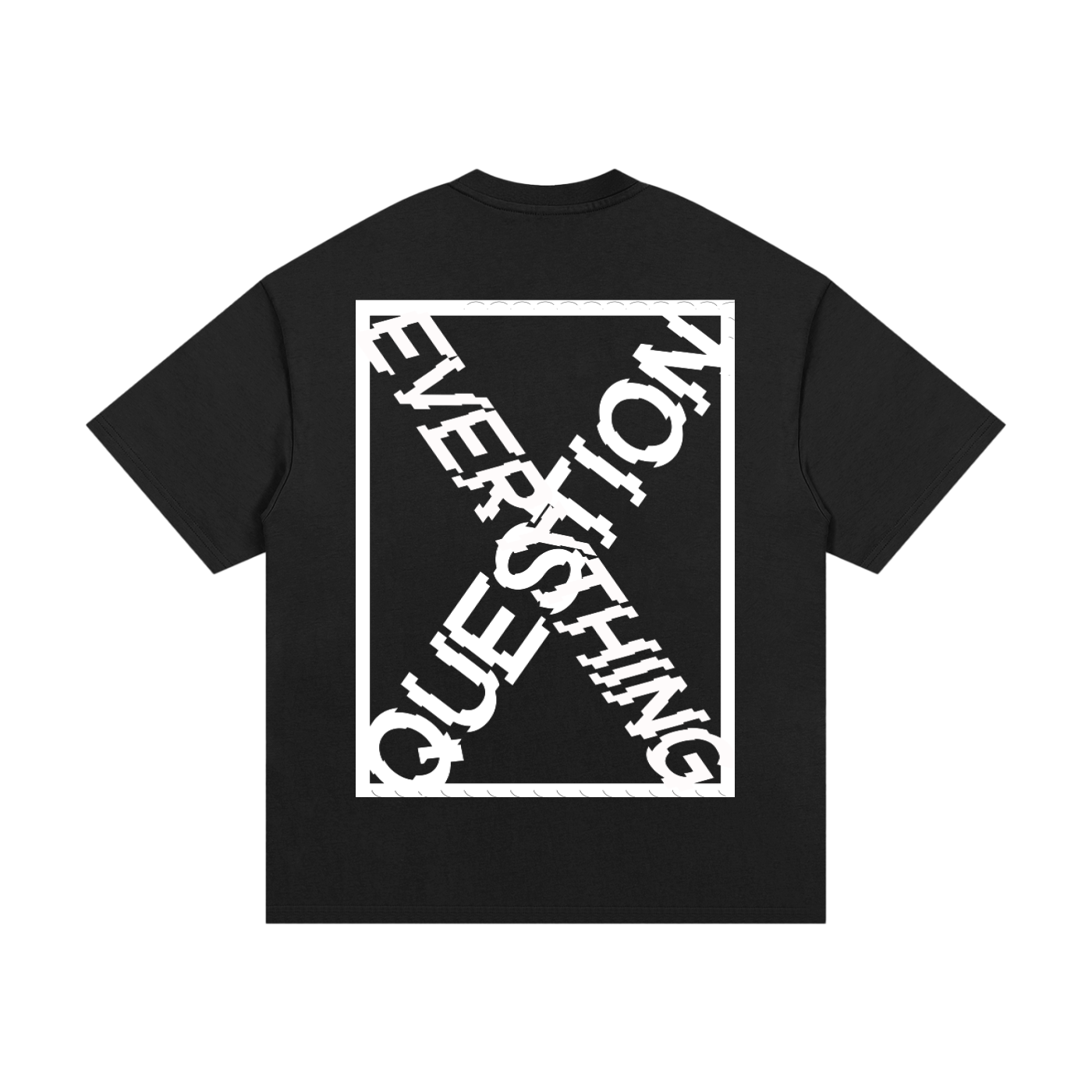 Oversized "The X-Question Tee"