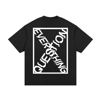 Oversized "The X-Question Tee"
