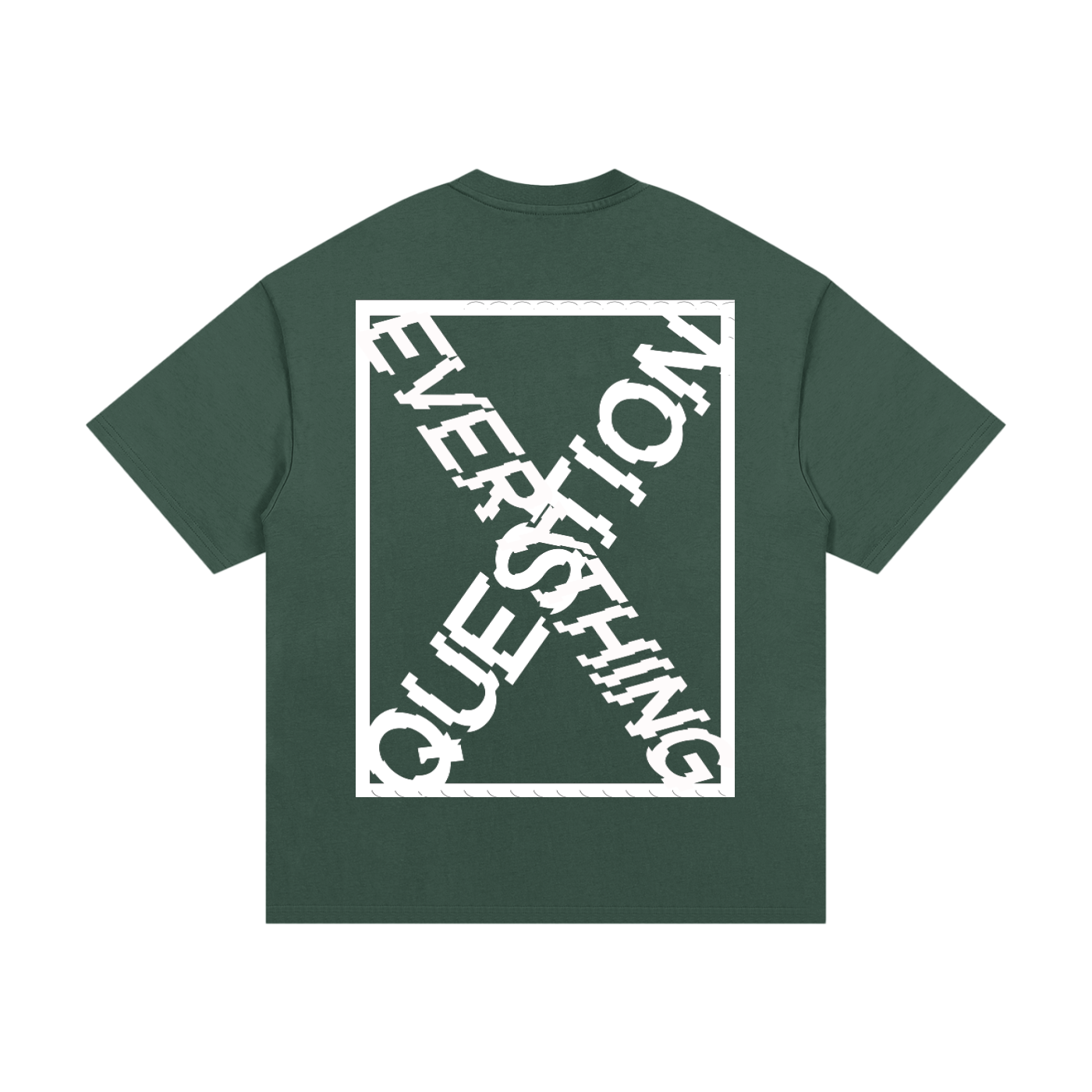 Oversized "The X-Question Tee"