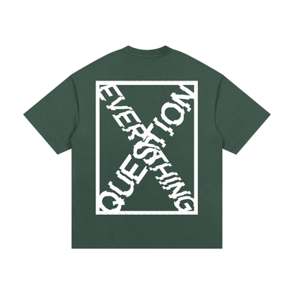 Oversized "The X-Question Tee"