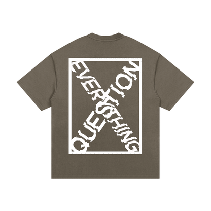 Oversized "The X-Question Tee"