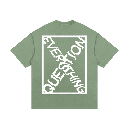 Oversized "The X-Question Tee"